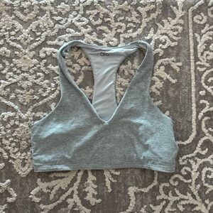 ALO Yoga Light Blue Sports Bra